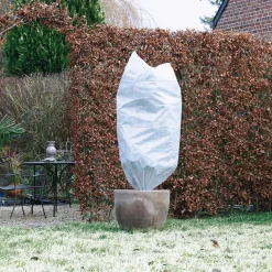 Winterafdekhoes 50cmx1m wit 3 stuks