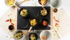 Wok party set hout 1000W ILAG