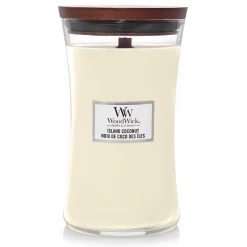 Woodwick Geurkaars island coconut Large