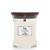 Woodwick Geurkaars linen medium