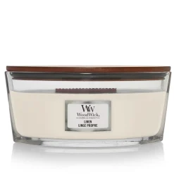 Woodwick Geurkaars linen ellipse