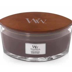 Woodwick Geurkaars sueded sandalwood ellipse