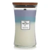Woodwick Geurkaars Trilogy calm retreat Large