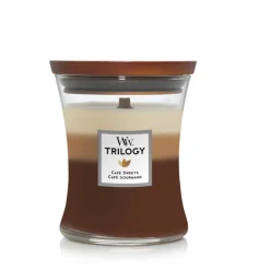 Woodwick Geurkaars Trilogy café sweets medium