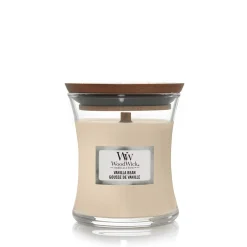 Woodwick Geurkaars vanilla bean mini