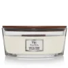 Woodwick Geurkaars white tea-jasmine ellipse