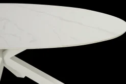 Xander tafel ovaal wit