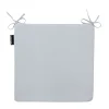 Zitkussen universal 40x40cm panama light grey, met rits
