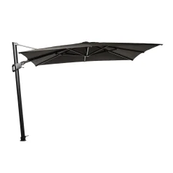 Zweefparasol Deluxe zwart met LED