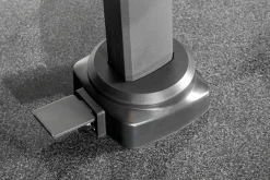 Zweefparasol Malaga antracite-smokey grijs