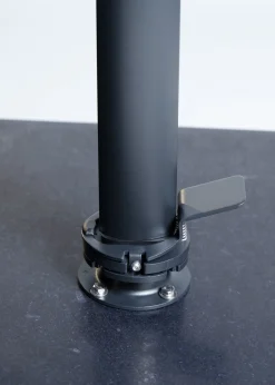 Zweefparasol Monterey antraciet-taupe