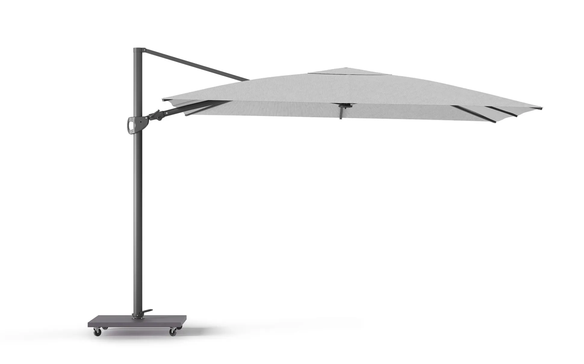 Zweefparasol Monterey antraciet-grijs