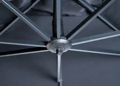 Zweefparasol Monterey champagne-champagne